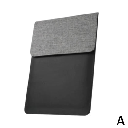 5-in-1 Wireless Charging Laptop Sleeve with Protective Case and Integrated Mouse Pad for 12/13/14-inch iPads and Laptops - Stylish and Convenient Design
